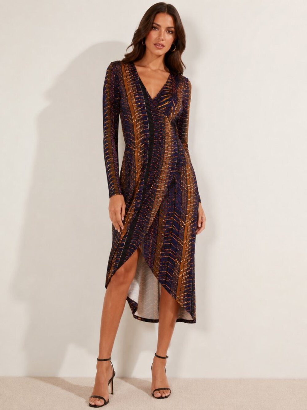 Marciano by Guess Geometric Asymmetrical Dress XS